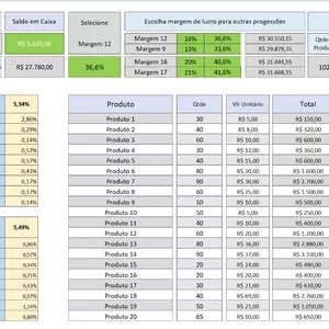 Imagem de capa para o Curso online Planilha De Precificação De Produtos e Composição De Custos