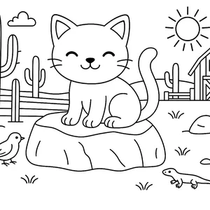 Imagem de capa para o Ebook Gata Nani: As Aventuras na Fazenda