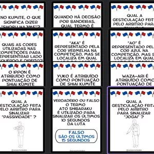 Imagem de capa para o Ebook Quiz de Arbitragem  de Karatê (modelo CBK)