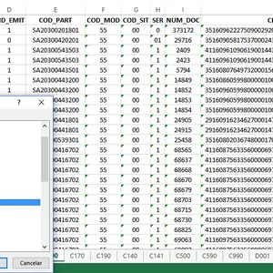 Converter SPED Contribuições (PIS/COFINS) em Excel - Junte Registros Pai e Filhos.