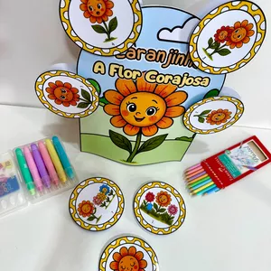 Imagem de capa para o Ebook LUVA LARANJINHA, A FLORZINHA CORAJOSA