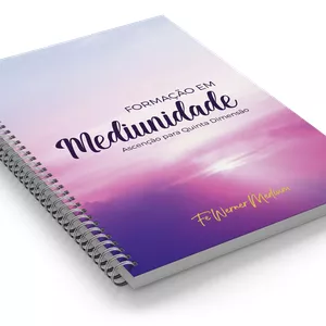 Imagem de capa para o Curso online Apostila de Formação em Mediunidade Ascenção para 5ª Dimensão