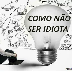 Imagem de capa para o Ebook como não ser um idiota