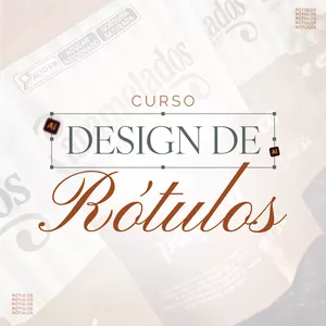 Imagem de capa para o Curso online Design de Rótulos 1.0