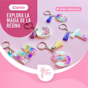 Imagen de portada para Curso online Curso de llaveros con resina