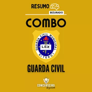 Imagem de capa para o Curso online Combo Resumos - Guarda Civil de Niterói (GCM Niterói)