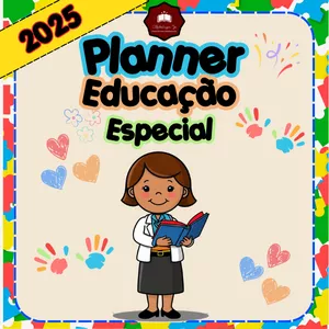 PLANNER EDUCAÇÃO ESPECIAL 2025 por Claudia Gomes