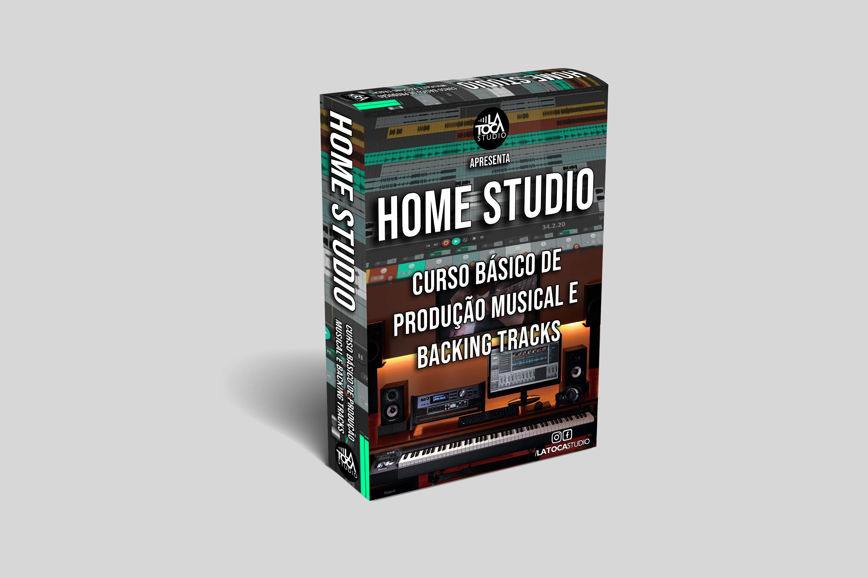 Imagem de HOME STUDIO: Curso básico de produção musical e Backing Tracks criado por LaToca Studio na hotmart