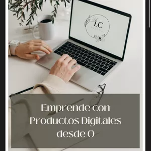 Imagen de portada para Ebook Emprende con productos Digitales desde 0
