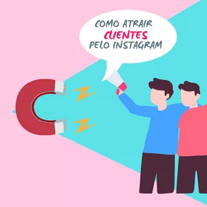 Imagem de capa para o Evento online Como atrair clientes pelo Instagram