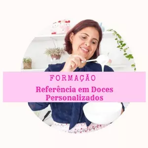 Imagem de capa para o Curso online Formação Referência em Bolos e Doces Personalizados 