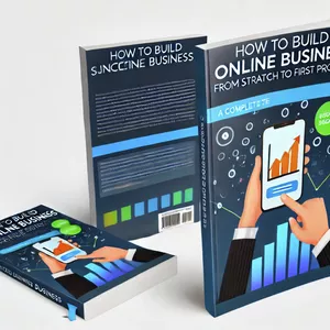 Imagem de capa para o Ebook Como Criar um Negócio Online de Sucesso: Do Zero ao Primeiro Lucro!