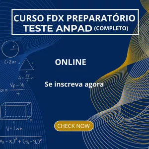 Imagem de capa para o Curso online Curso FDX Preparatório Teste ANPAD