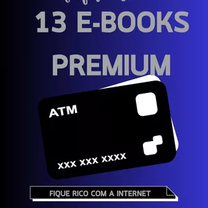 Imagem de capa para o Ebook 13 E-books Premium 