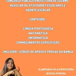 Imagem de capa para o Ebook APOSTILA CONCURSO SUZANO-SP: AUXILIAR DE ATIVIDADES ESCOLARES e AGENTE ESCOLAR