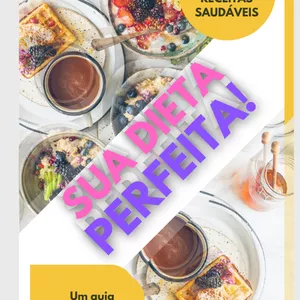 Imagem de capa para o Ebook 30 receitas para Emagrecer Rápido