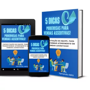Imagem de capa para o Ebook 5 Dicas Poderosas para vendas assertivas!