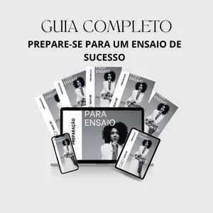 Imagem de capa para o Ebook GUIA COMPLETO - PREPARE-SE PARA UM ENSAIO DE SUCESSO
