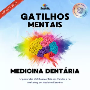 Imagem de capa para o Ebook Gatilhos Mentais Medicina Dentária (PT)