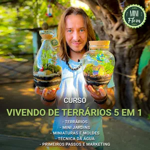 Imagem do curso Curso Vivendo de Terrários 6 em 1