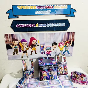 Imagem de capa para o Ebook Kit volta as aulas/ bem vindos Guerreiras do KPop