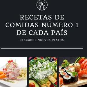 Imagen de portada para Ebook Las Mejores Recetas de Comida de cada país