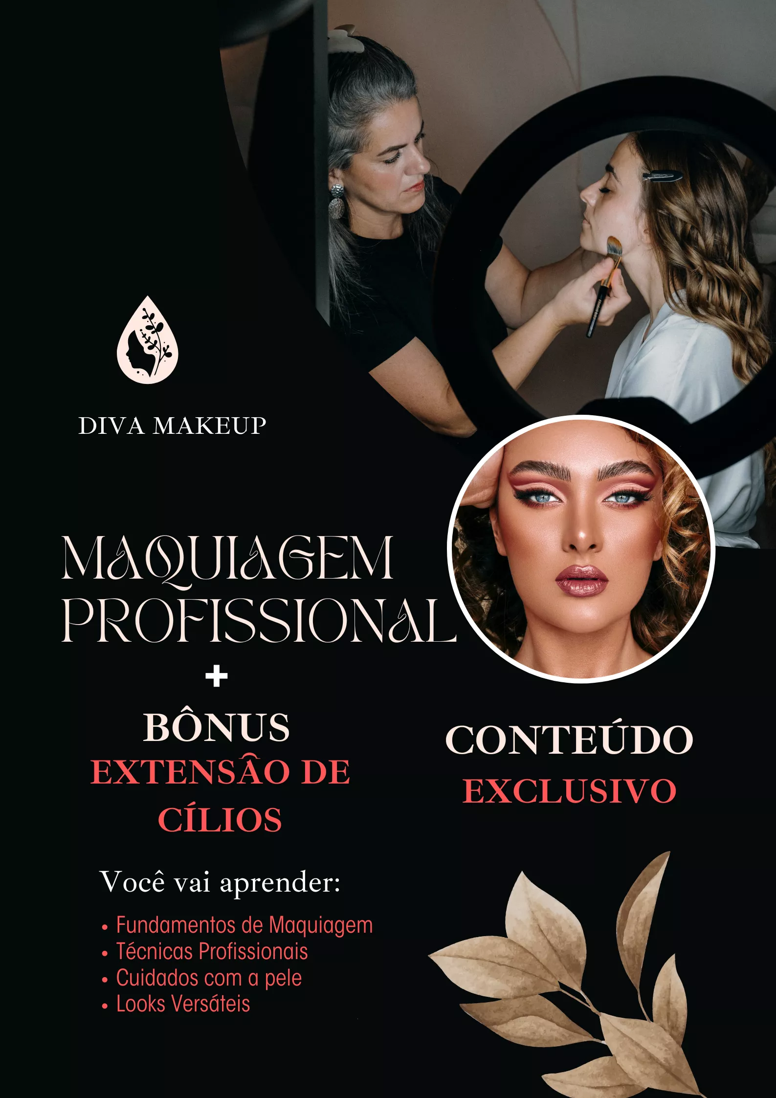 Curso Profissional de Maquiagem - Torne-se a Rainha do Make