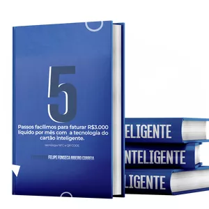 Imagem de capa para o Ebook E-BOOK 5 PASSOS PARA FATURAR 3 MIL POR MÊS COM CARTÃO NFC
