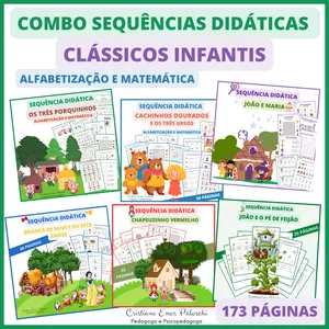 Imagem de capa para o Curso online Combo Sequências Didáticas Clássicos Infantis