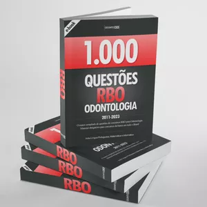 Imagem de capa para o Ebook 1.000 QUESTÕES RBO ODONTOLOGIA