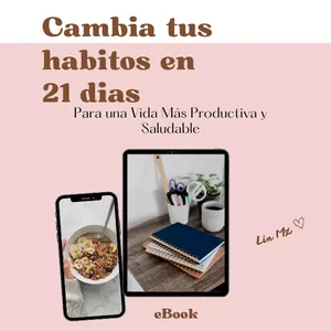 Imagen de portada para Ebook Cambia tus habitos en 21 dias ✅✨
