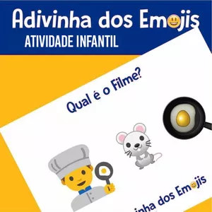 Imagem de capa para o Curso online Adivinha dos Emoji - Atividade infantil