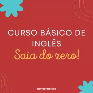 Cover image for Online course CURSO BÁSICO DE INGLÊS - SAIA DO ZERO