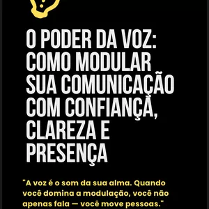 Imagem de capa para o Ebook Modulação de voz