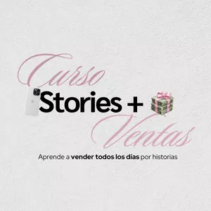 Imagen de portada para Curso online Curso Stories + Ventas