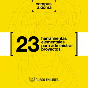 Imagem principal do produto Curso 23 Herramientas para la Administración de Proyectos