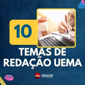 Imagem de capa para o Ebook Temas Redação Modelo Uema
