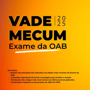 Imagem de capa para o Ebook Ebook - VADE MECUM OAB 2025 (digital)