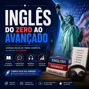 Imagem de Inglês do Zero ao Avançado criado por José Nascimento na hotmart