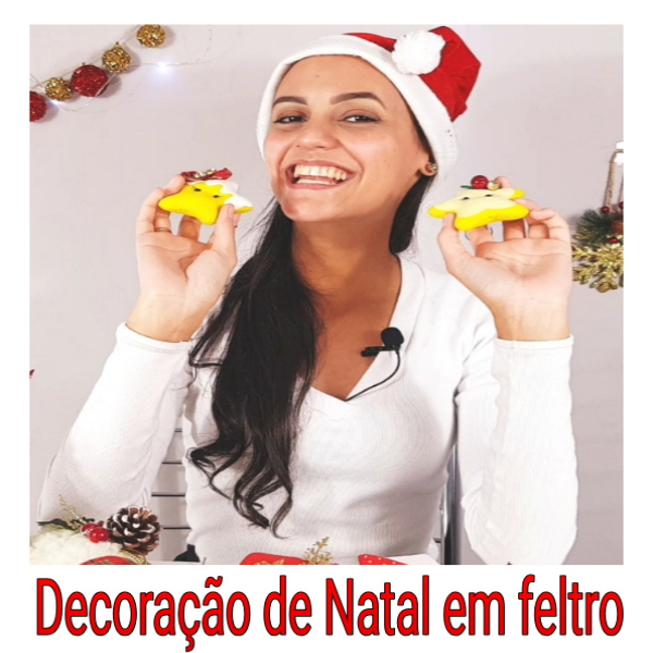 Imagem do curso Decorações de Natal em feltro muito lucrativas