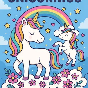 Imagem de capa para o Ebook MEU LIVRO MÁGICO DE UNICÓRNIOS