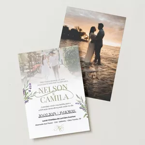 Imagem de capa para o Ebook Template Personalizado para Convite de Casamento Editável