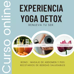 Imagen de portada para Curso online Experiencia Yoga Detox + bonos