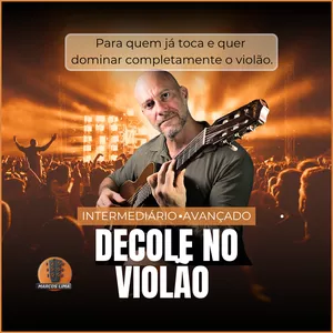 Imagem de capa para o Curso online Curso Decole no Violão + Curso de Harmonia + Curso de Levadas