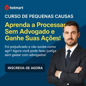 Imagem de capa para o Curso online Curso de Pequenas Causas: Aprenda a Processar Sem Advogado e Ganhe Suas Ações!