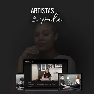 Imagem de capa para o Curso online Artistas de Pele