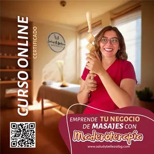 Imagen de portada para Curso online Emprende tu negocio de masajes con Maderoterapia