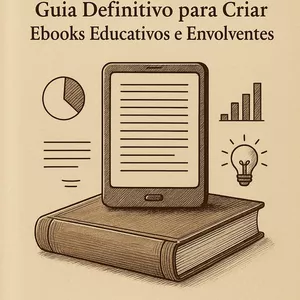 Imagem de capa para o Ebook eBook Master: Guia definitivo para criar eBooks Educativos e Envolventes 