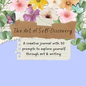 Cover image for Ebook The Art of Self-Discovery: a creative journal
