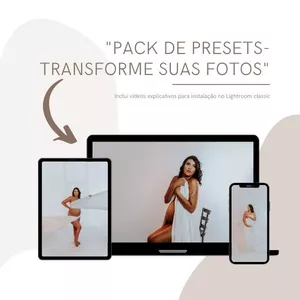 Imagem de capa para o Curso online Pack de Presets - Transforme Suas Fotos